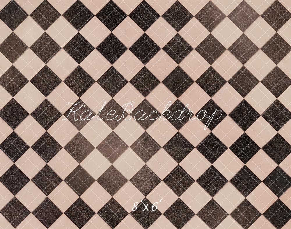 Fondo de Suelo de Patrón a Cuadros Retro Diseñado por Emetselch