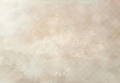 Kate Beige Abstract Texture Printed Floor Portrait Headshot Backdrop Designed by Emetselch