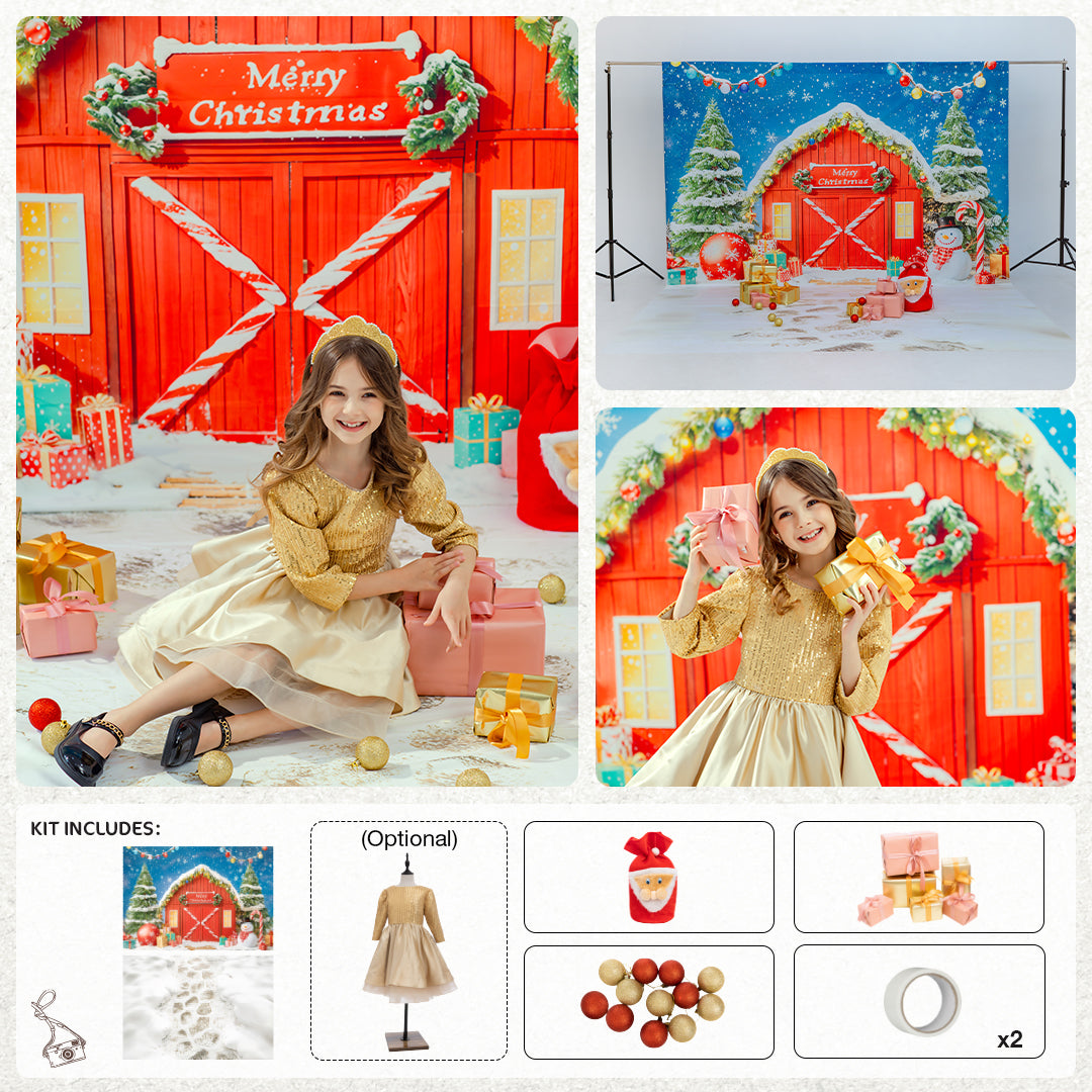 Valentine's Pink Candy House Foto Achtergrond Designed by Mini MakeBelieve