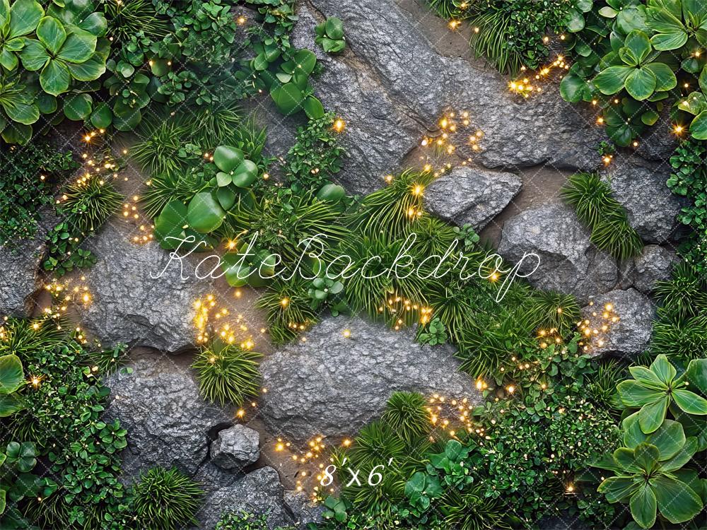 Sfondo per pavimento in erba verde da fata progettato da Mini MakeBelieve