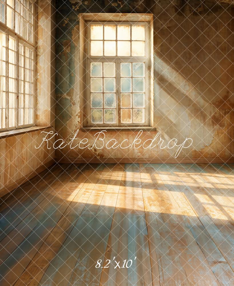 Kate Vintage Window Sunlit Room Fashion Backdrop Designed by Emetselch