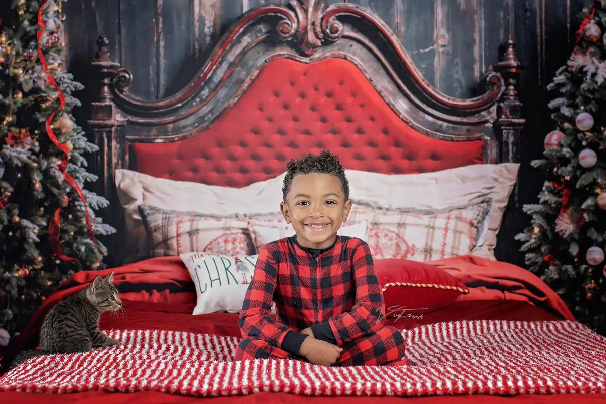 Pannello Testata Rosso Natale Progettato da Emetselch