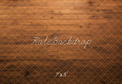 Kate Brown Wooden Floor Printed Backdrop Designed by Kate Image