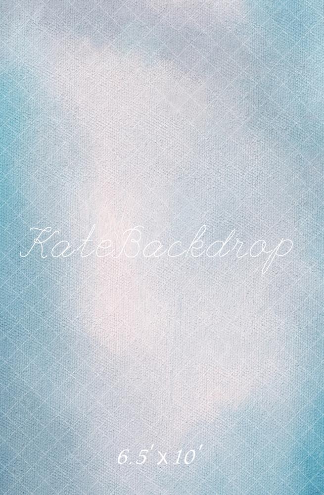 Kate Abstract Texture Blue Gradient Printed Portrait Headshot Backdrop Designed by Fantasyphotoart