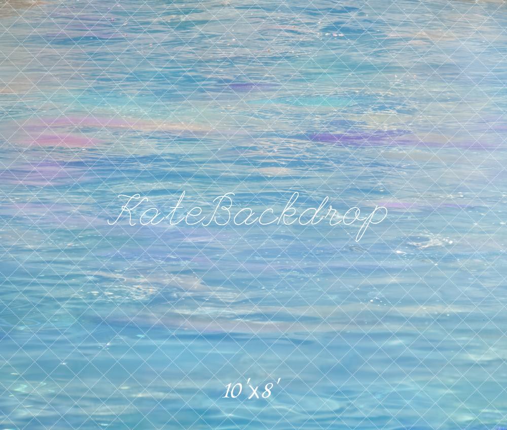 Fondo de Suelo de Gradiente Azul Acuarela Diseñado por Emetselch