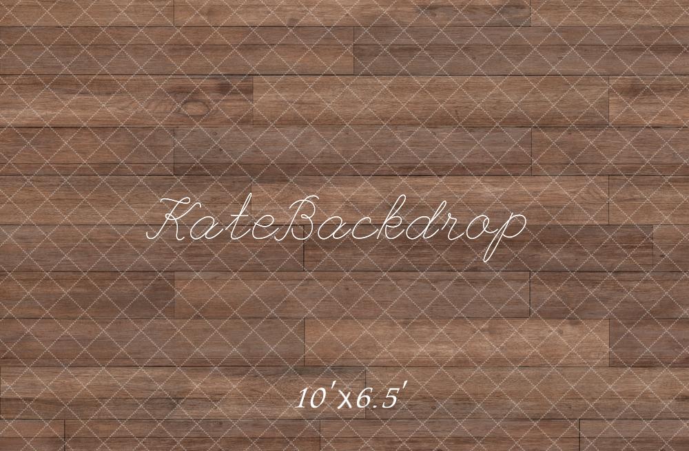 Kate Brown Wooden Floor Backdrop Designed by Kate Image