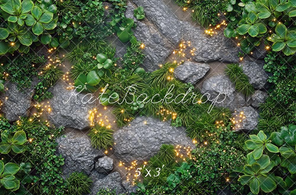 Sfondo per pavimento in erba verde da fata progettato da Mini MakeBelieve