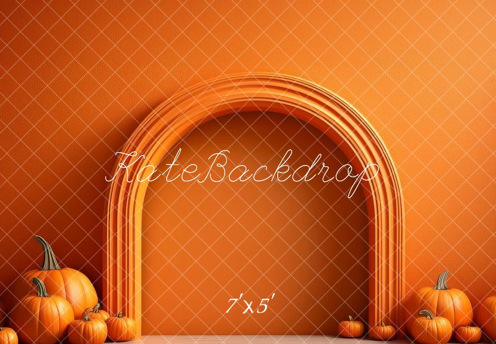 Kate Fine Art Arch Pumpkin Backdrop Designed by Megan Leigh Photography