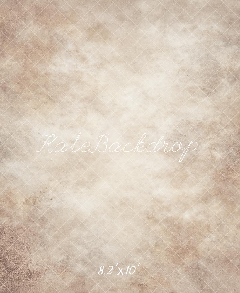Kate Beige Abstract Texture Printed Backdrop Designed by Emetselch