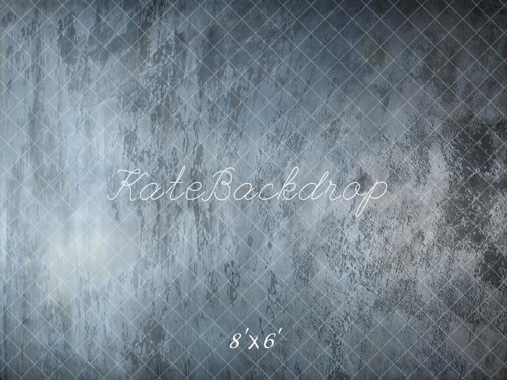 Kate Abstract Blue Retro Wall Floor Backdrop Designed by Kate Image