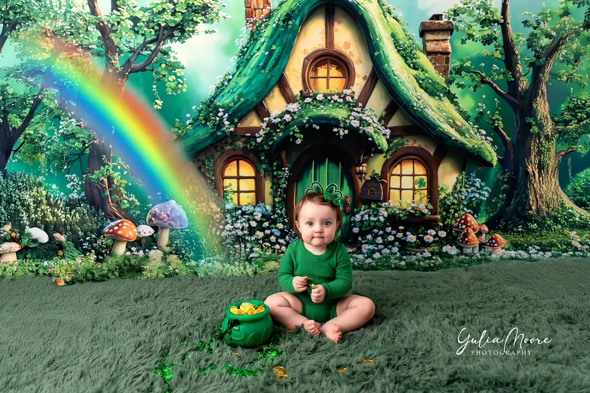 Fondo de trébol de fantasía Cottage diseñado por Emetselch