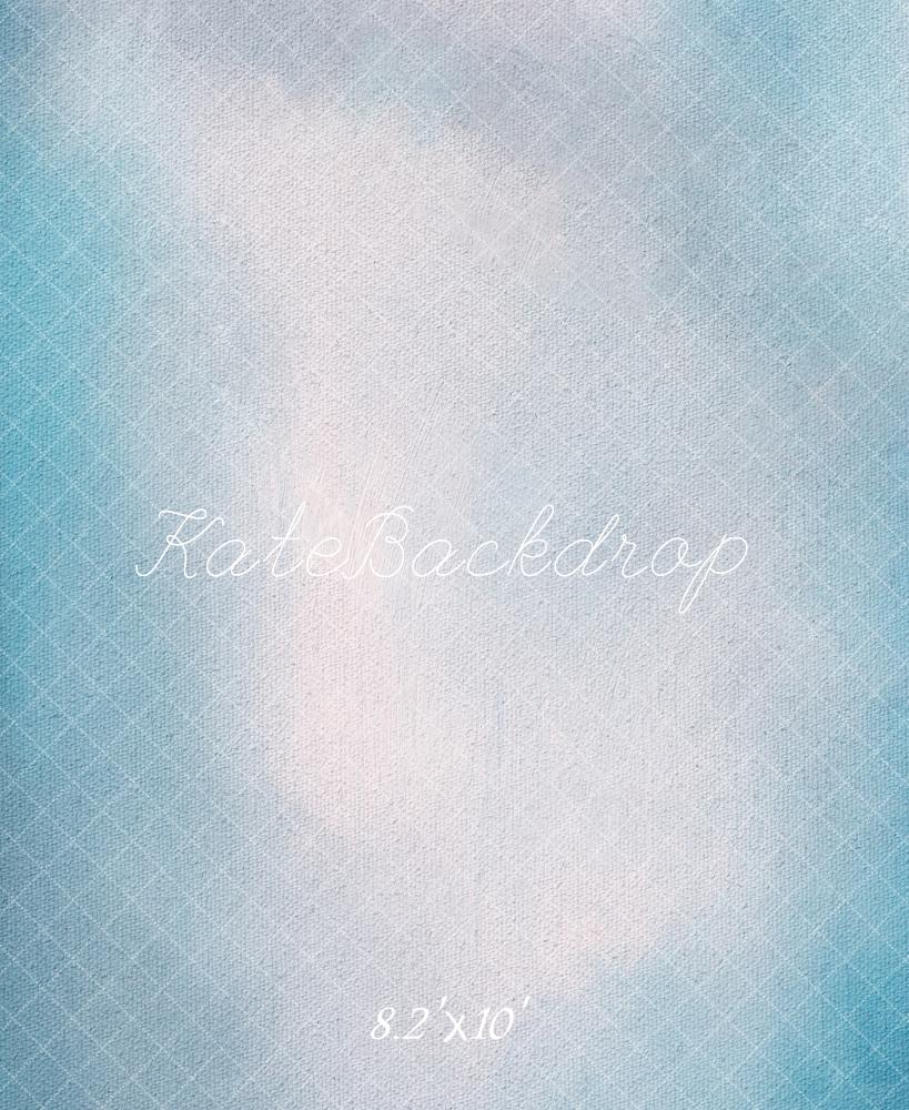 Kate Abstract Texture Blue Gradient Printed Portrait Headshot Backdrop Designed by Fantasyphotoart