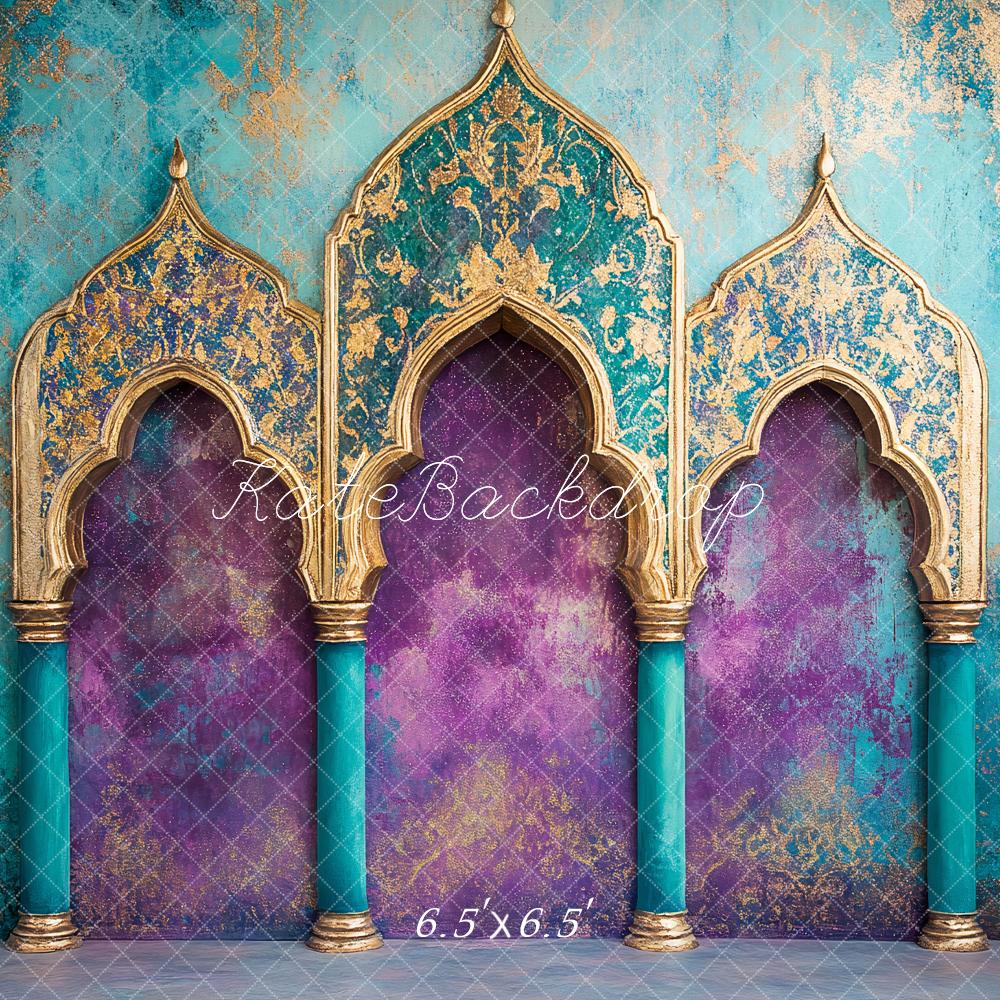 Kate Dreamy Arabian Elegant Arched Vintage Backdrop Designed by Ashley Paul
