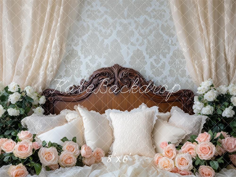 Fondo de Cabecera Floral Elegante diseñado por Mini MakeBelieve