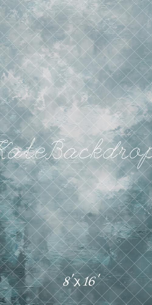 Kate Sweep Abstract Texture Blue Backdrop Designed by GQ