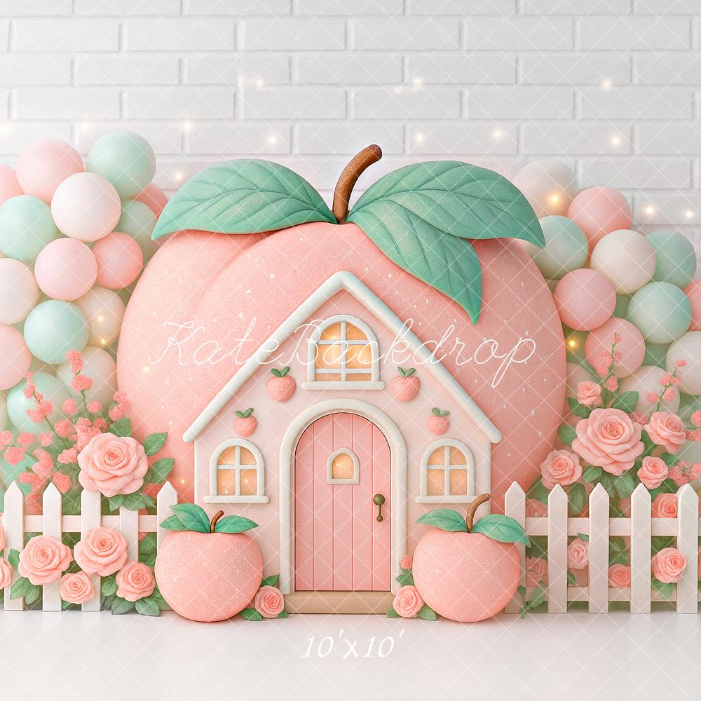 Smash Cake Pesca Casa Palloni Recinzione Sfondo Designed by Ashley Paul