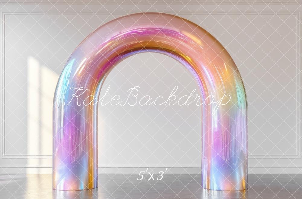 Kate Acrylic Rainbow Arch Backdrop Designed by Mini MakeBelieve