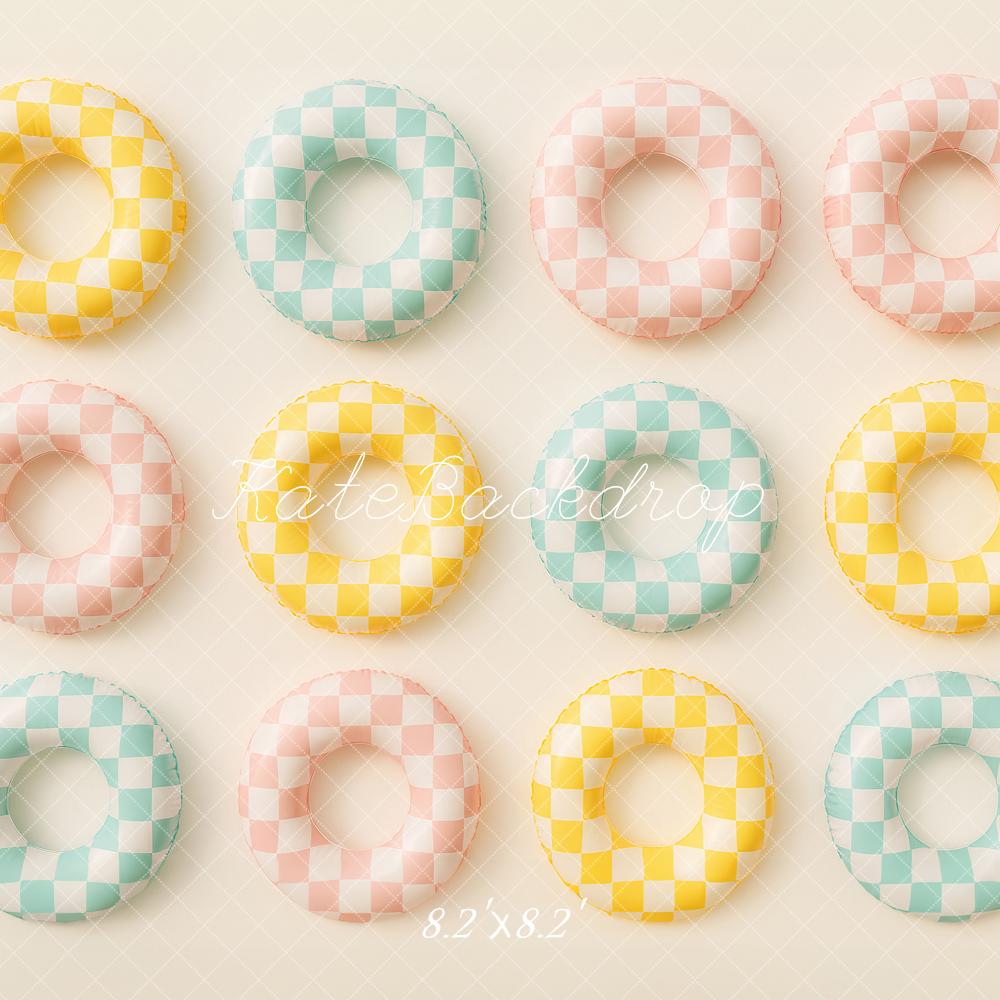 Anillo Flotante de Verano a Cuadros Backdrop Designed by Ashley Paul