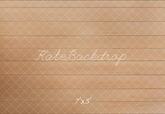 Kate Light Wood Plank Floor Printed Backdrop Designed by Kate Image