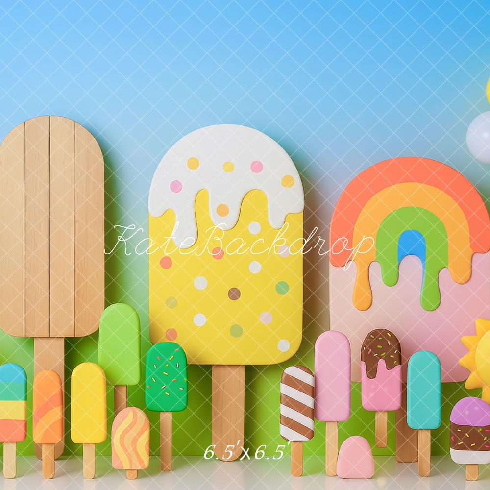 Fondo de Fiesta de Paleta de Verano Arcoíris Diseñado por Patty Roberts