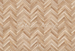 Sfondo in Legno a Mosaico Herringbone Progettato da Kate Image