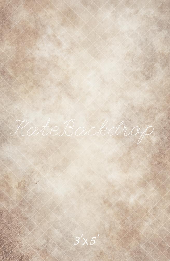 Kate Beige Abstract Texture Printed Backdrop Designed by Emetselch