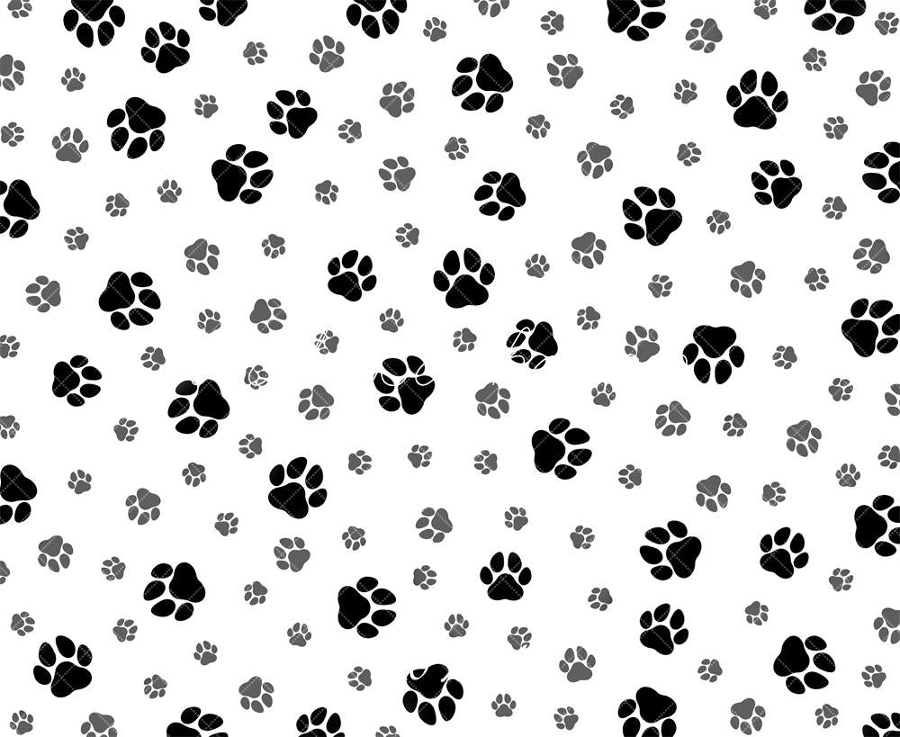 Witte Zwarte Pootafdruk Foto Achtergrond Designed by Mandy Ringe Photography