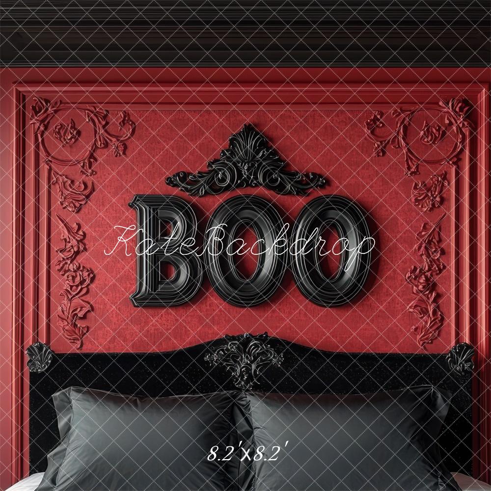 Fondo Gótico de Halloween Boo Diseñado por Mini MakeBelieve