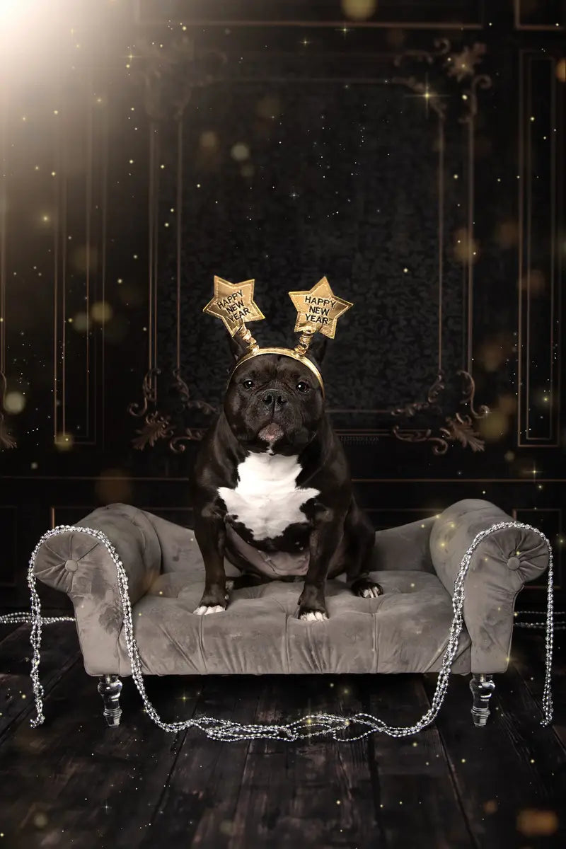 Vintage achtergrond retro muur zwart goud Phnom Penh voor fotografie