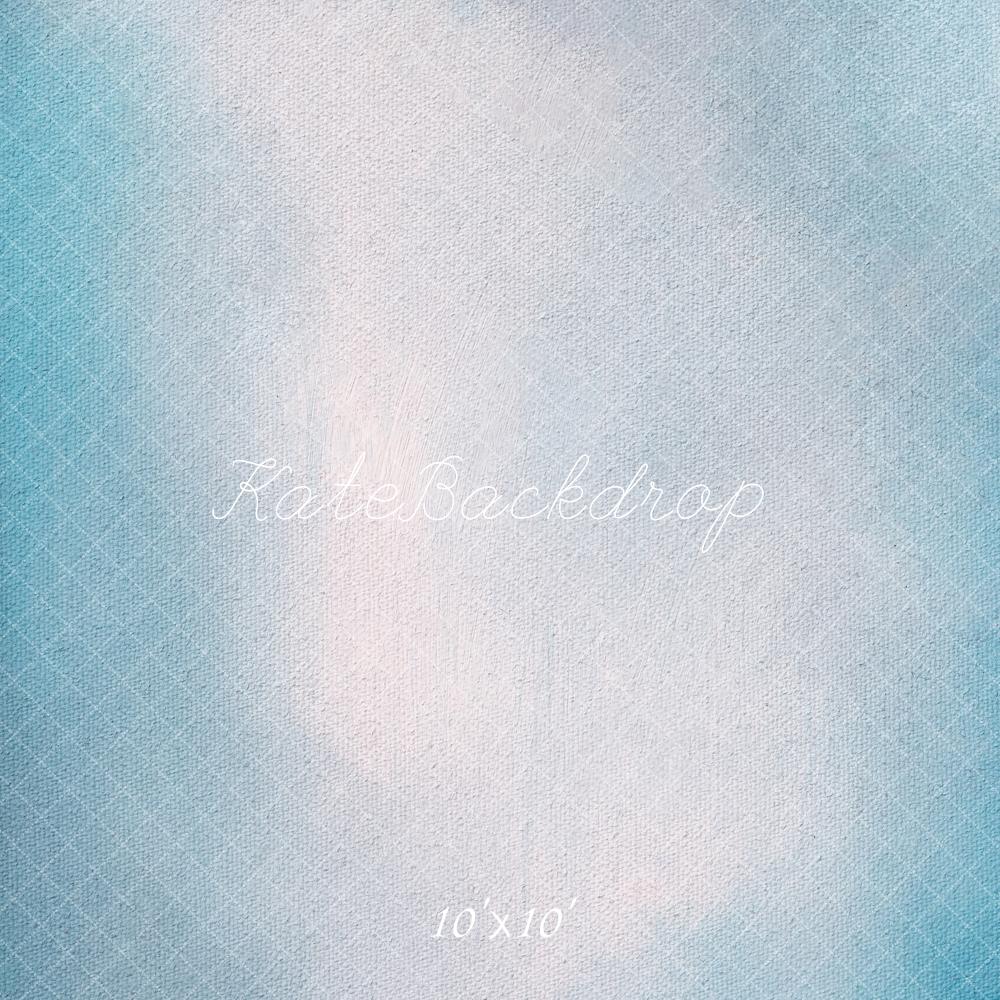 Kate Abstract Texture Blue Gradient Printed Portrait Headshot Backdrop Designed by Fantasyphotoart