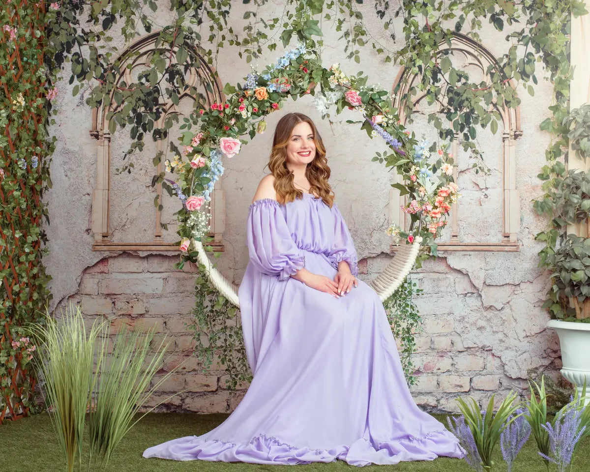 Kate Summer Old Brick Wall with Greenery Backdrop for Photography - Kate Backdrop