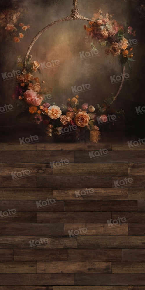 RTS Kate Sweep Fine Art Floral Swing Wood Backdrop for Photography