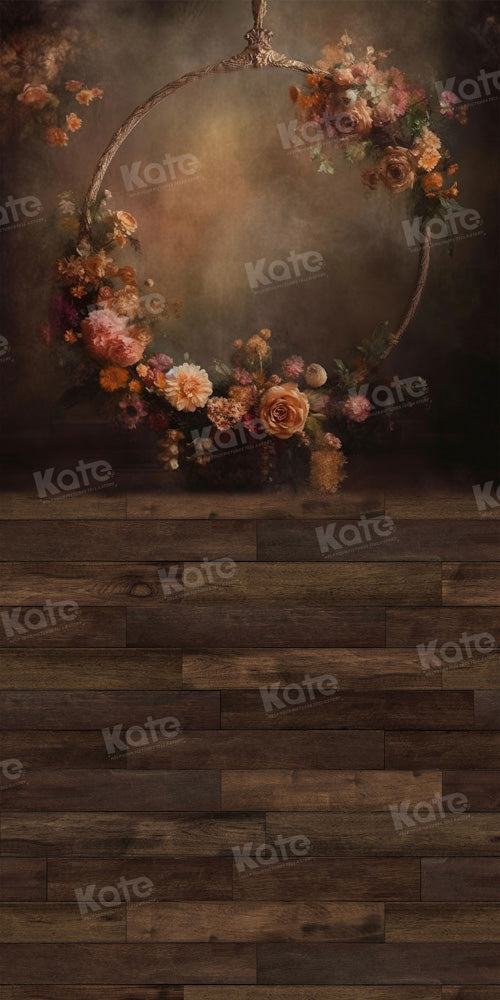 RTS Kate Sweep Fine Art Floral Swing Wood Backdrop for Photography