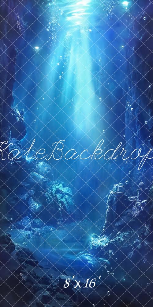 Varita de Verano Profunda Azul del Mar Diseñada por Cadena Fotográfica