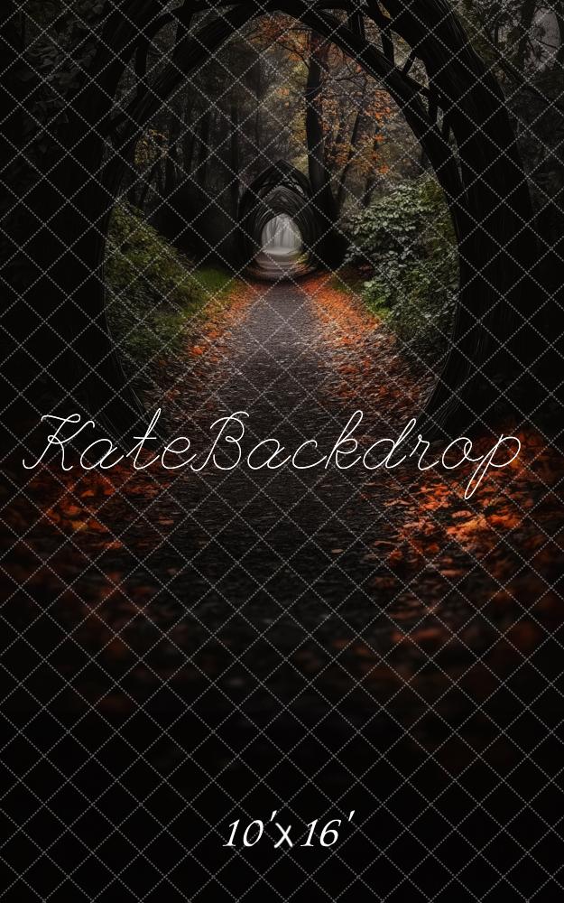 Kate Sweep Autumn Tree Path Backdrop Designed by Patty Robert