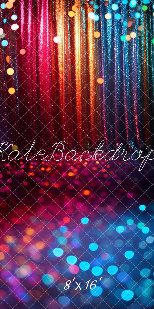 Sweep Colorful Bokeh Glitter Foto Achtergrond Designed by Patty Robert