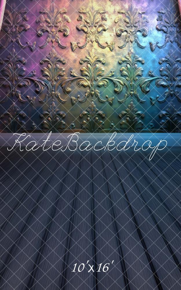 Kate Sweep Vintage Iridescent Fancy Wall Backdrop Designed by Mini MakeBelieve