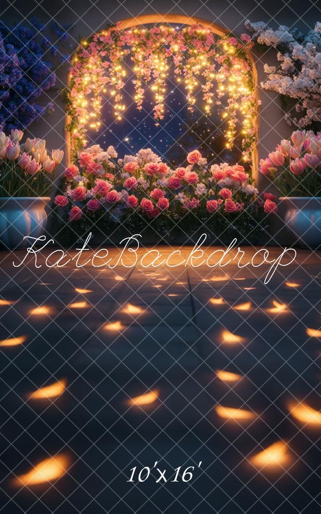 Archi di Fiori Illuminati da Fata Progettato da Mini MakeBelieve