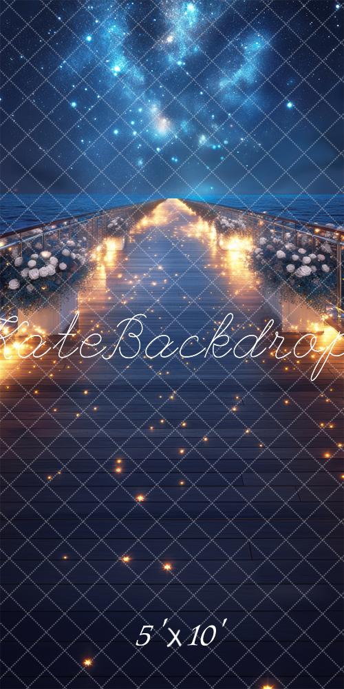 Kate Prom Pier Romantic Luxury Ship Backdrop Designed by Mini MakeBelieve