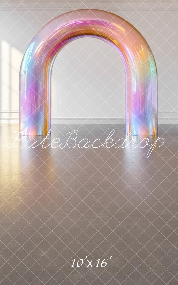 Kate Acrylic Rainbow Arch Backdrop Designed by Mini MakeBelieve