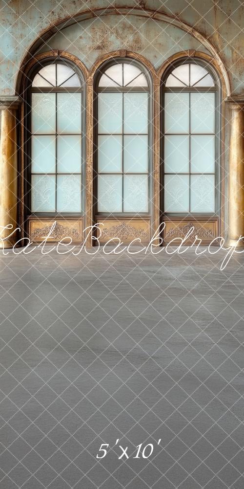 Kate Father's Day Vintage Arched Window Backdrop Designed by Mini MakeBelieve