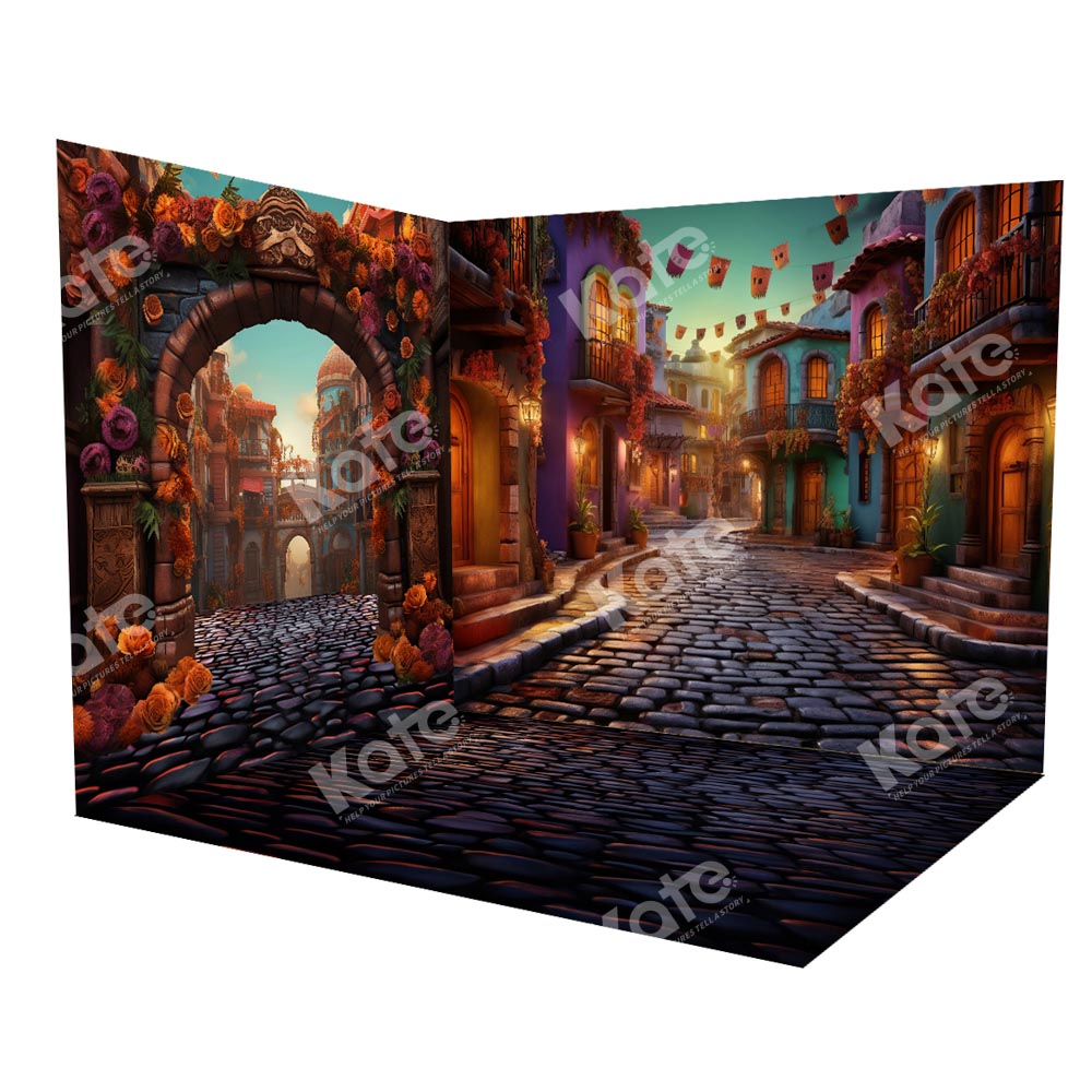 Kate Mexico Day of The Dead Street Room Set
