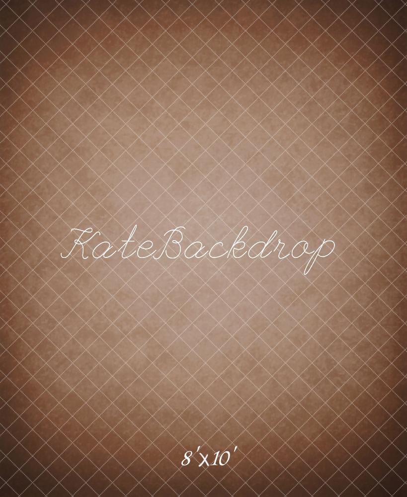 Kate Old Master Abstract Texture Light Brown Fleece Printed Backdrop for Photography