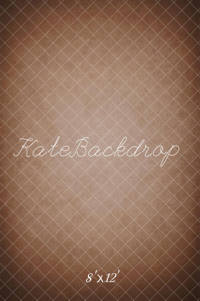 Kate Old Master Abstract Texture Light Brown Fleece Printed Backdrop for Photography