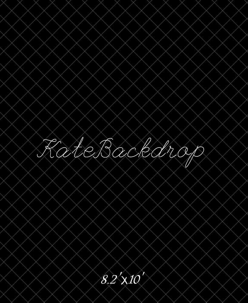 Kate Solid Black Gray Cloth Portrait Photography Backdrop