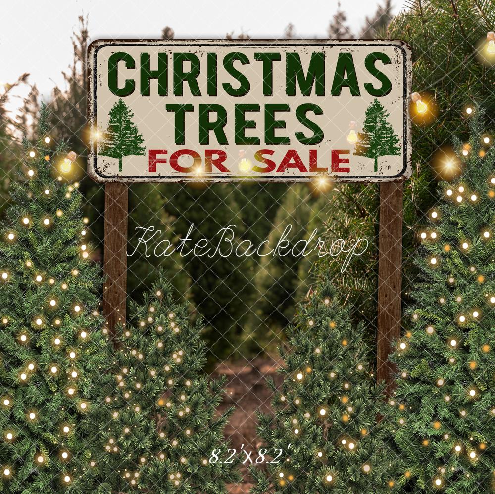 Kate Christmas Tree Backdrop for Photography