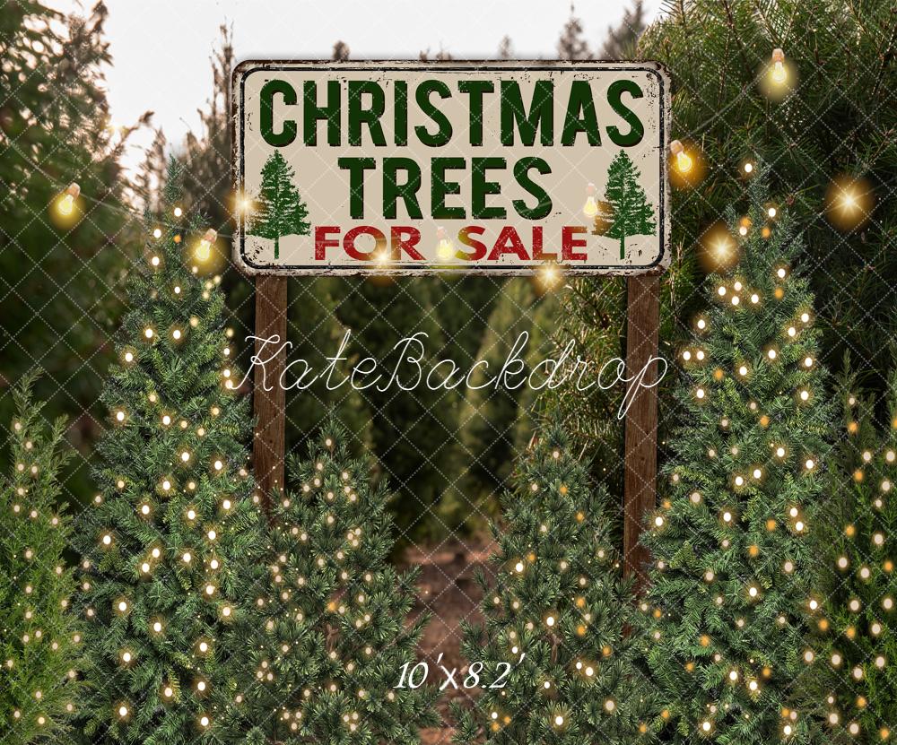 Kate Christmas Tree Backdrop for Photography