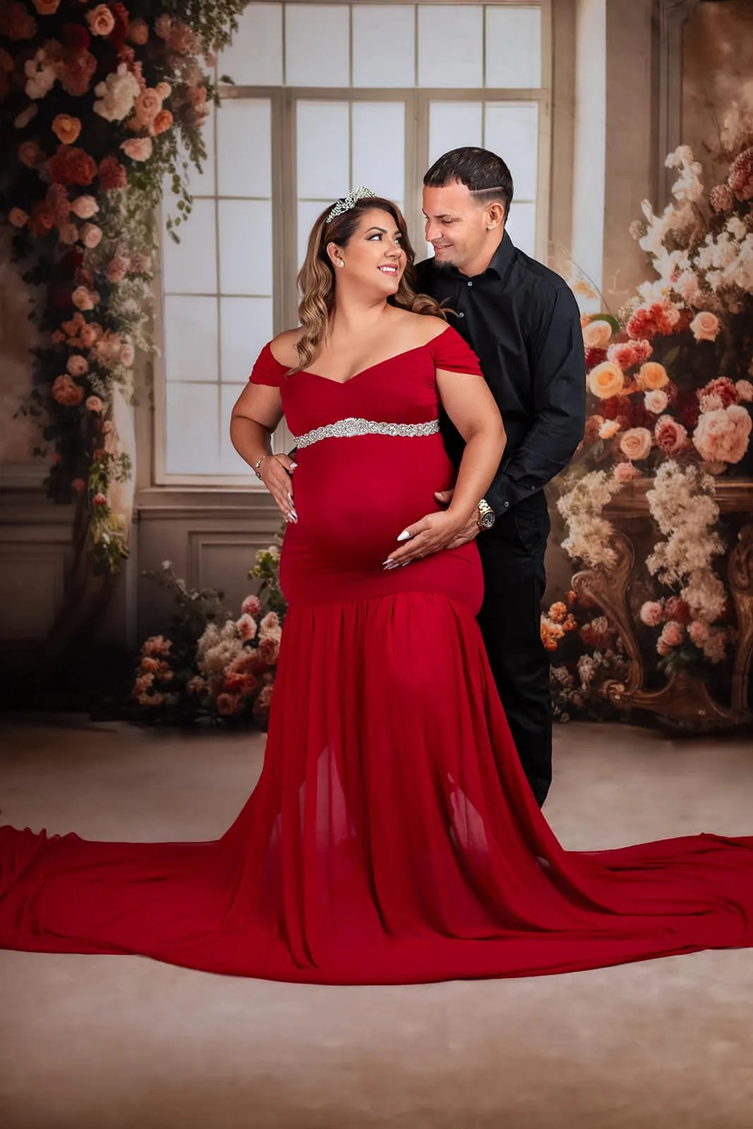 Fondo diseñado por Mini MakeBelieve para celebrar cumpleaños y bodas en la Habitación de Rosas del Arte Fino Pintoresco