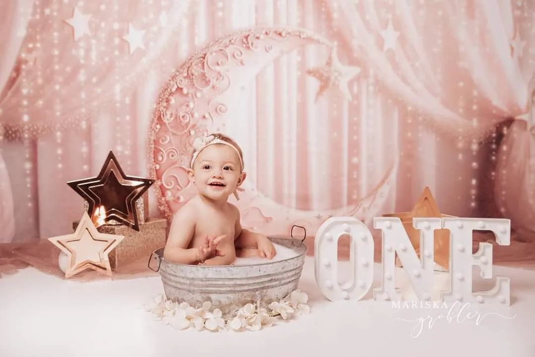 Kate Enchanted Celestial Moon Backdrop Designed by Ashley Paul