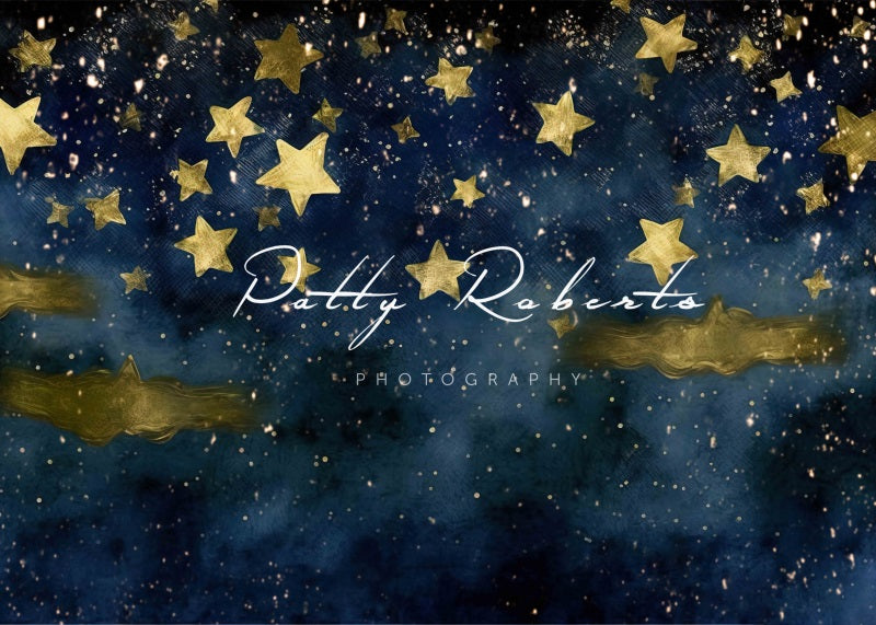 Kate Starry Night Star Cake Smash Baby Independence Day Backdrop Designed by Patty Robert